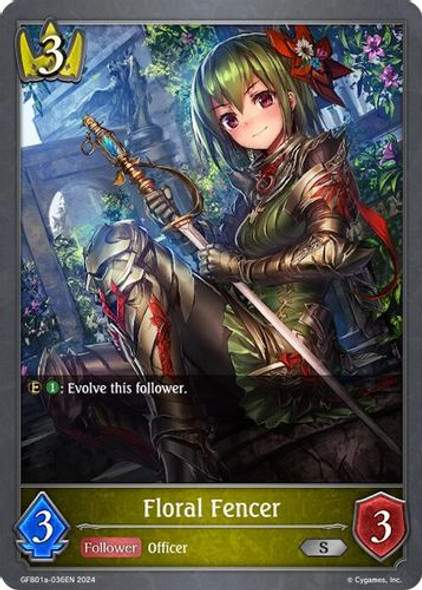 [GFB01a-036EN](S) Floral Fencer