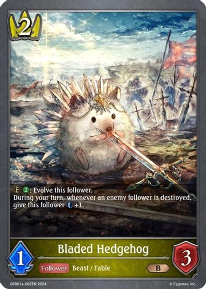 [GFB01a-062EN](B) Bladed Hedgehog