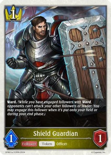 [GFB01a-T03EN](T) Shield Guardian (Token)