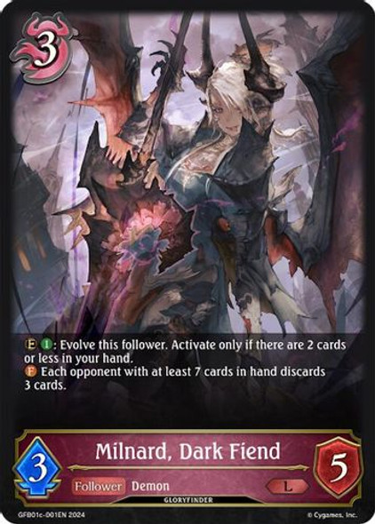 [GFB01c-001EN](L) Milnard, Dark Fiend