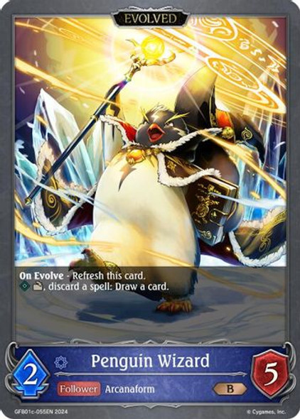 [GFB01c-055EN](B) Penguin Wizard (Evolved)