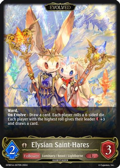 [GFB01d-007EN](L) Elysian Saint-Hares (Evolved)