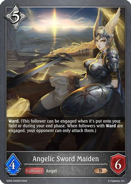 [SD05-020EN](B) Angelic Sword Maiden