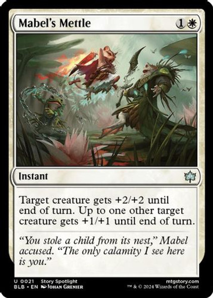 BLB-0021U Mabel's Mettle (Foil)