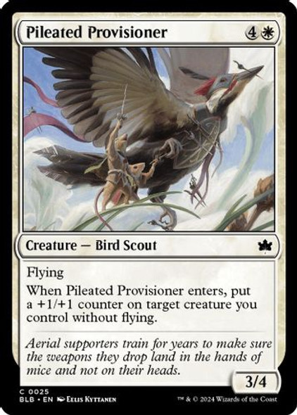 BLB-0025C Pileated Provisioner (Foil)