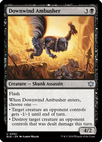 BLB-0092U Downwind Ambusher (Foil)