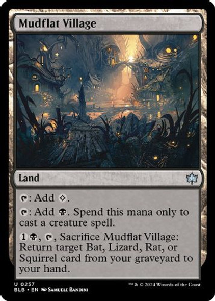 BLB-0257U Mudflat Village (Foil)