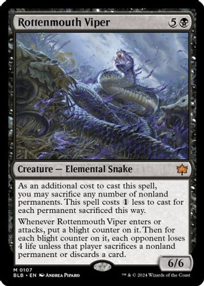 BLB-0107M Rottenmouth Viper