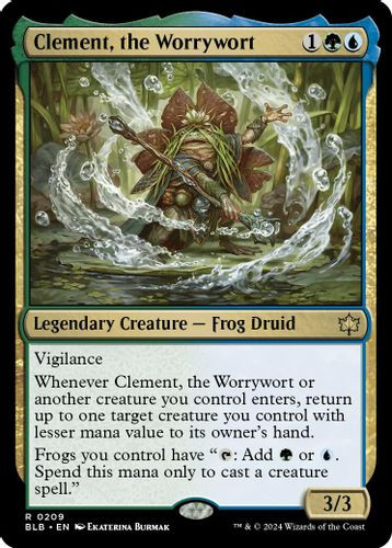 BLB-0209R Clement, the Worrywort (Foil)