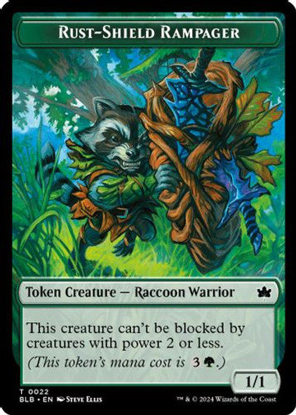 (BLB) 22-BLB Rust-Shield Rampager Token