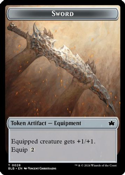 (BLB) 28-BLB Sword Token