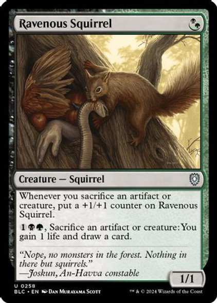 BLC-0258U Ravenous Squirrel