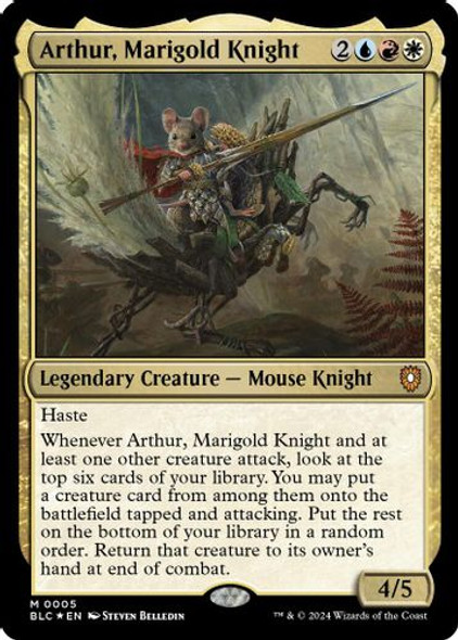 BLC-0005M Arthur, Marigold Knight (Foil)