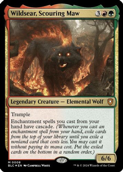 BLC-0008M Wildsear, Scouring Maw (Foil)