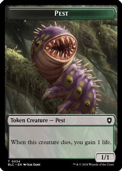 (BLC) 15-BLC//34-BLC Shapeshifter // Pest Double-Sided Token