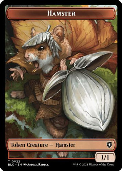 (BLC) 22-BLC//24-BLC Hamster // Beast Double-Sided Token