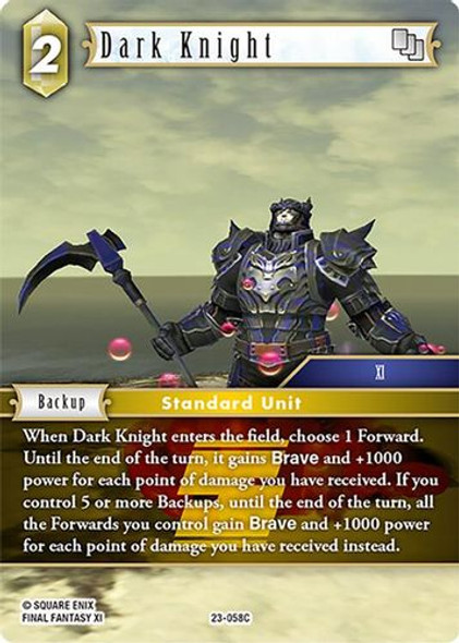 [23-058](C) Dark Knight (Foil)