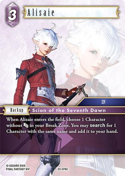 [23-078](C) Alisaie (Foil)