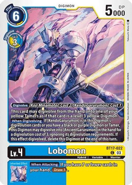 [BT17-022](C) Lobomon