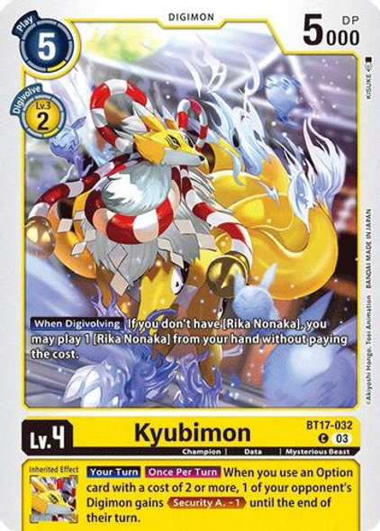 [BT17-032](C) Kyubimon