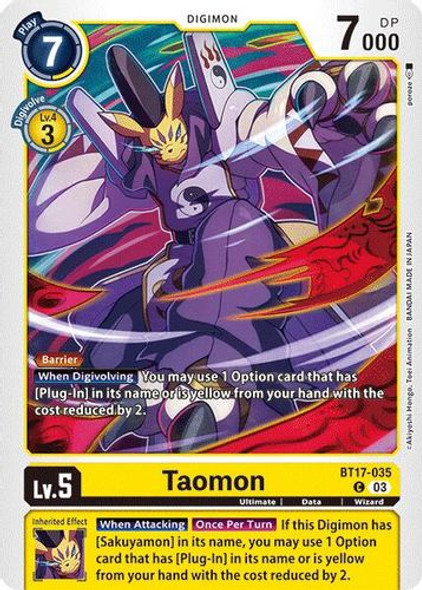 [BT17-035](C) Taomon