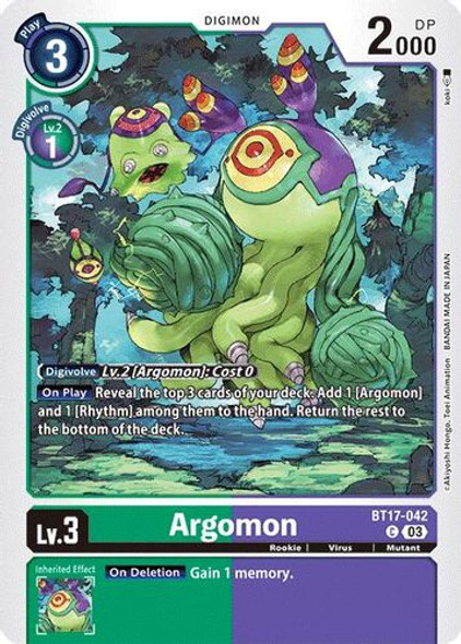 [BT17-042](C) Argomon