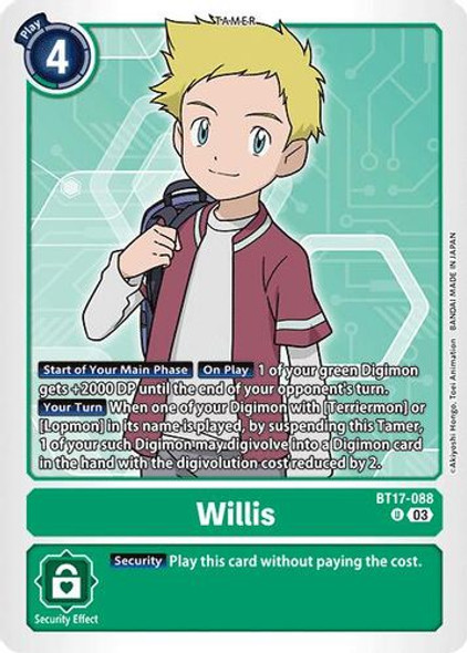 [BT17-088](U) Willis