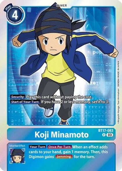 [BT17-083](R) Koji Minamoto (Foil)