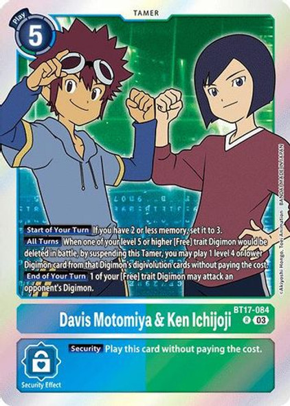 [BT17-084](R) Davis Motomiya & Ken Ichijoji (Foil)