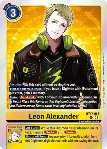 [BT17-086](R) Leon Alexander (Foil)