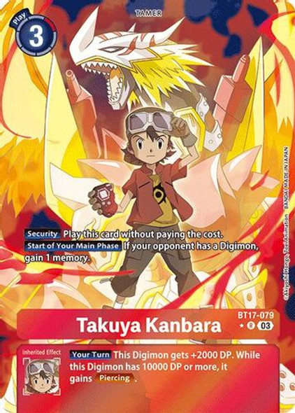 [BT17-079](R) Takuya Kanbara (1 Star Alternate Art) (Foil)