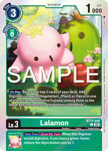 [BT13-049](C) Lalamon (Event Pack 6) (Foil)