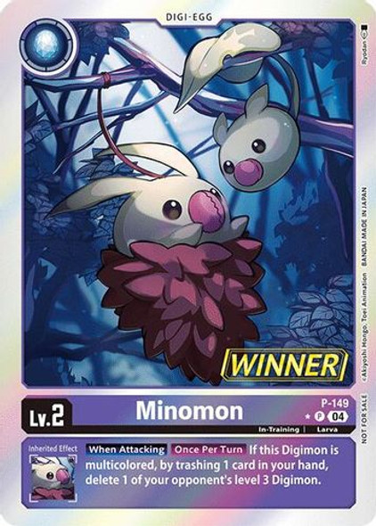 [P-149](P) Minomon (Store Tournament 2024 Winner) (Foil)