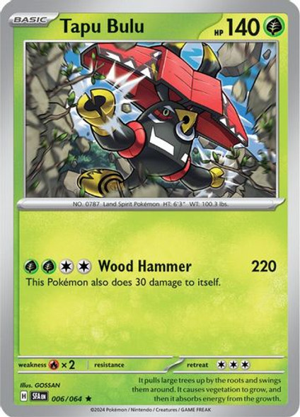 [SV06a][SFA-006/064](R) Tapu Bulu (Holo)