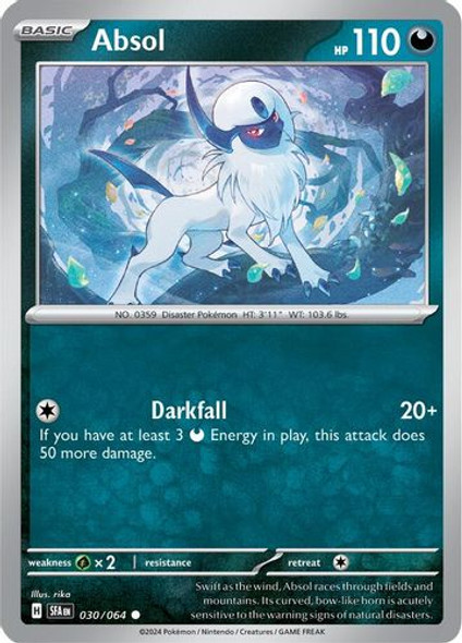 [SV06a][SFA-030/064](C) Absol (Reverse Holo)