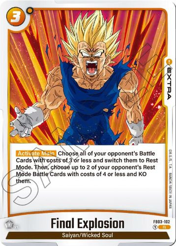 FB03-102](R) Final Explosion {FB04 Ver.} {1 Star Alt Art} {Foil