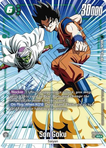 FB03-064](SR) Son Goku (Gold) (Championship Wave 2 Top 32) (Foil