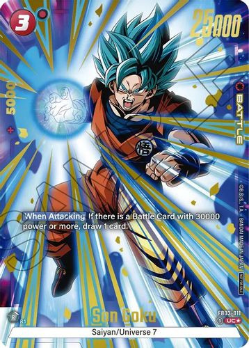 FB03-064](SR) Son Goku (Gold) (Championship Wave 2 Top 32) (Foil