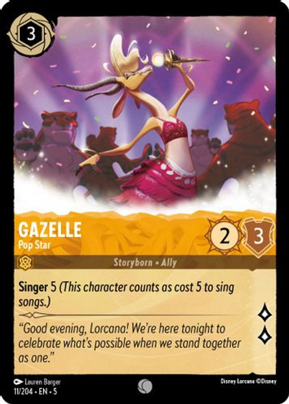 [LOR05-011/204](C) Gazelle - Pop Star