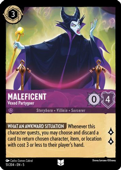 [LOR05-051/204](U) Maleficent - Vexed Partygoer