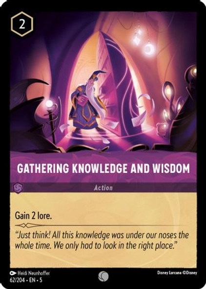 [LOR05-062/204](C) Gathering Knowledge and Wisdom