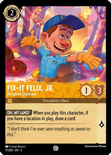 [LOR05-017/204](C) Fix-It Felix, Jr. - Delighted Sightseer (Foil)