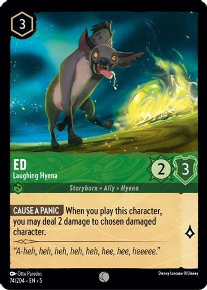 [LOR05-074/204](C) Ed - Laughing Hyena (Foil)