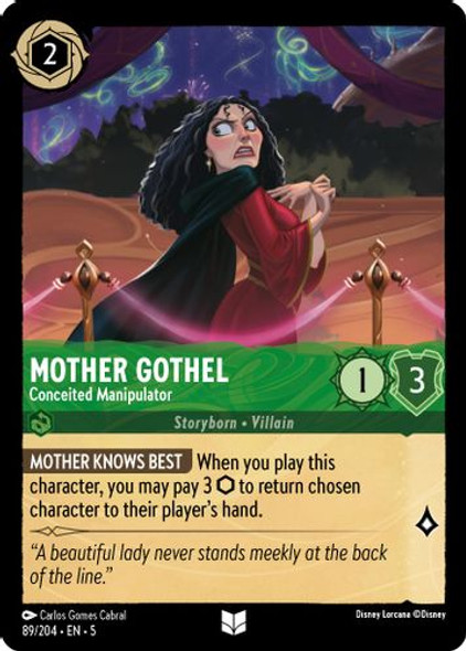 [LOR05-089/204](U) Mother Gothel - Conceited Manipulator (Foil)