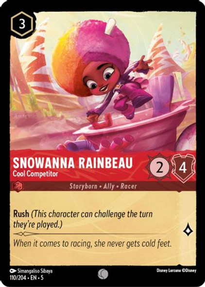 [LOR05-110/204](C) Snowanna Rainbeau - Cool Competitor (Foil)