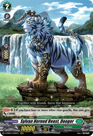 D-SS01/046EN RRR Sylvan Horned Beast, Dooger