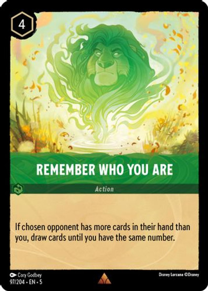 [LOR05-097/204](R) Remember Who You Are