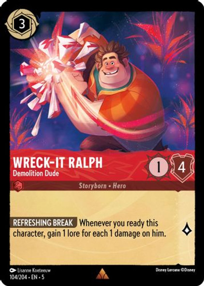 [LOR05-104/204](R) Wreck-It Ralph - Demolition Dude