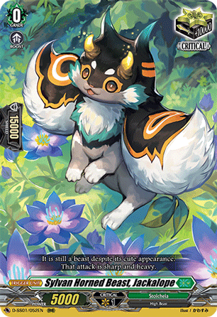 D-SS01/052EN RRR Sylvan Horned Beast, Jackalope