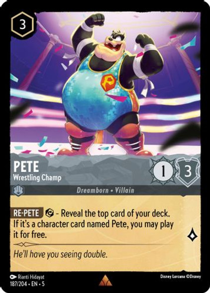 [LOR05-187/204](R) Pete - Wrestling Champ